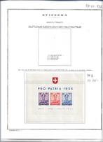 Zwitserland 1936/1963 - Collectie van nieuwe vellen,, Postzegels en Munten, Gestempeld