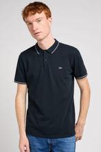 -50% Lee  Lee Pique polo unionall blk  maat XL, Kleding | Dames, Tops, Verzenden, Nieuw, Zwart