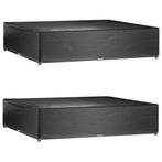 vidaXL Tuinmeubelhoezen 2 st 16 oogjes vierkant 240x240x55, Verzenden, Nieuw