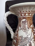 Deruta - Vaas met dubbele oren - Inciso - Keramiek -, Antiek en Kunst, Antiek | Glas en Kristal