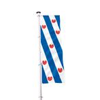 Banier Friesland 120x350cm (voor baniermast 7 meter), Nieuw