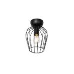 Moderne plafondlamp zwart draad - Palica, Nieuw, Overige materialen, Modern