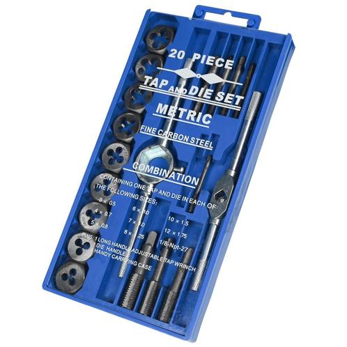Benson 20-delige metrische tapset - M3 t/m M12 - hoogwaar..., Doe-het-zelf en Verbouw, Gereedschap | Handgereedschap, Nieuw, Ophalen of Verzenden