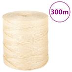 vidaXL Touw 2 mm 300 m 100% sisal, Verzenden, Nieuw