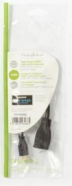 Nedis High Speed HDMI Kabel met Ethernet Micro HDMI naar, Ophalen of Verzenden, Nieuw