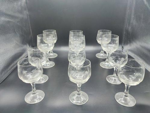 Wijnglas (12) - Kristal, Antiek en Kunst, Antiek | Meubels | Tafels