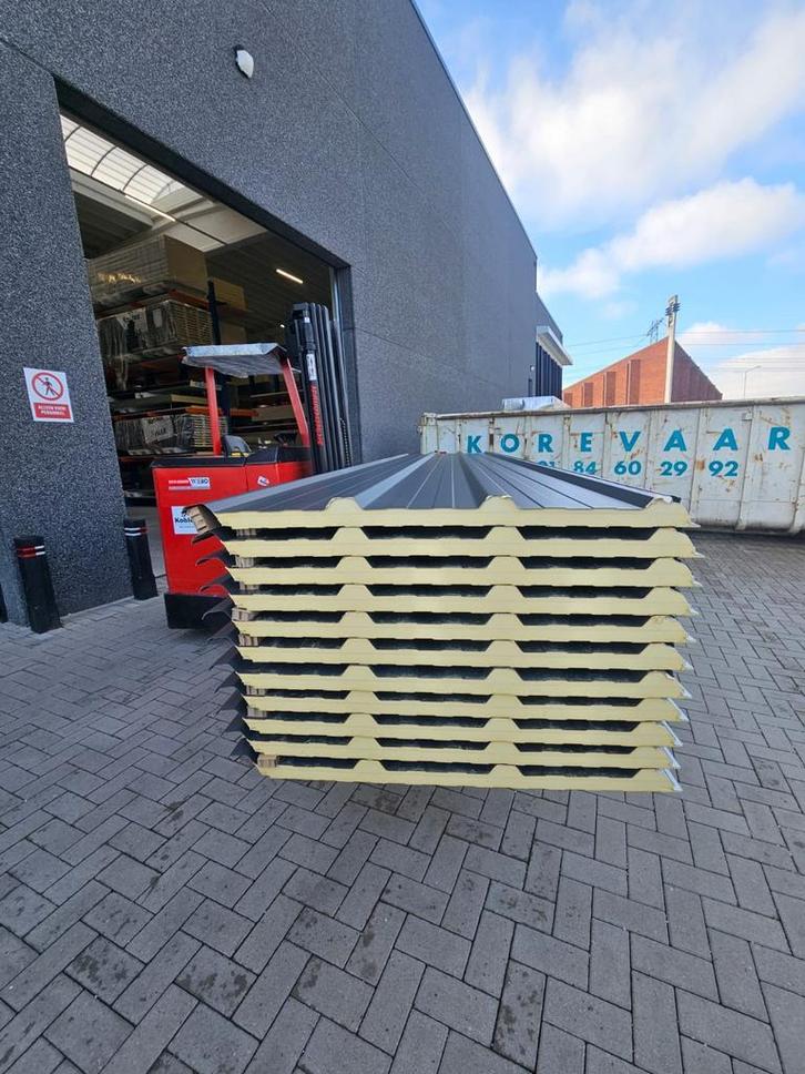 FALK Dakplaat, TR3+, Sandwichpaneel, isolatieplaat, voorraad, Doe-het-zelf en Verbouw, Platen en Panelen, Nieuw, Verzenden