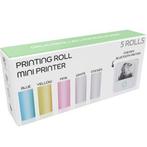 Mini printer papier | Grundig | 5 rollen, Verzenden, Nieuw
