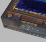 Schrijftafel - Draagbare Schrijf Piano Met Bloemdecoraties -