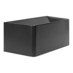 High Light LED Cube Wandlamp DIMBAAR 6W Zwart Medium Stretto, Huis en Inrichting, Ophalen of Verzenden, Nieuw