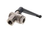 G 3/8 inch 2-Weg Haakse Kogelkraan Messing, Verzenden, Nieuw