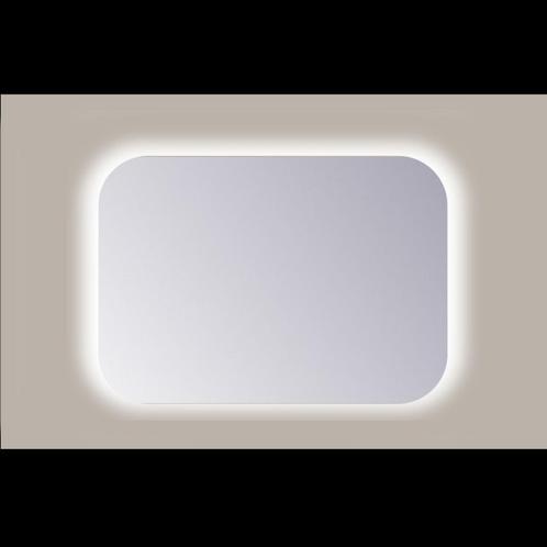 Spiegel Rechthoek Sanicare Q-Mirrors Afgeronde Hoeken 60x65, Doe-het-zelf en Verbouw, Sanitair, Bad, Nieuw, Ophalen of Verzenden