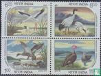 India - Bedreigde watervogels  - 1994, Verzenden, Postfris