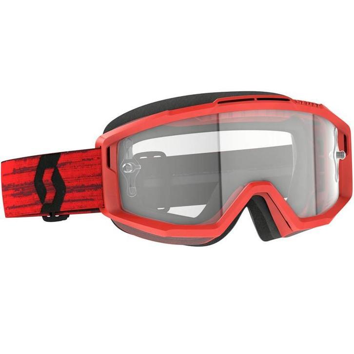 Crossbril Split over bril op strekte - Rood, Motoren, Kleding | Motorkleding, Nieuw met kaartje, Verzenden