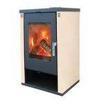 MaxxHome Moderne houtkachel - 9 kW - 57x47x93cm - Geschik..., Verzenden, Nieuw