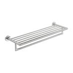 Dubbele Handdoekhouder Sapho X-Steel met Plankopslag 65 cm, Ophalen of Verzenden, Nieuw, Bad