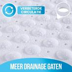 2dekans | Avalo Badmat / Antislipmat Douche - 100x40CM - Wit, Huis en Inrichting, Badkamer | Badtextiel en Accessoires, Ophalen of Verzenden