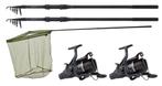 JRC Defender 2 Rod Combo Tele Karperhengel Set 3.6m (3lb), Verzenden, Nieuw