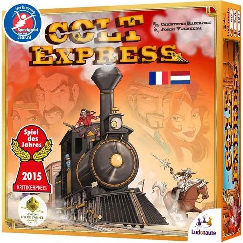 Colt Express (NL) | Ludonaute - Gezelschapsspellen, Hobby en Vrije tijd, Gezelschapsspellen | Bordspellen, Nieuw, Verzenden