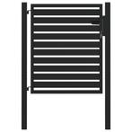 Aluminium Zwart Tuinhek 100x100 | Gebruikt | 40%, Met poort, Ophalen of Verzenden, Tuinhek, Nieuw