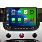 Fiat 500 Android Autoradio zwart | Elegant design | CarPlay, Auto diversen, Autoradio's, Ophalen of Verzenden, Nieuw