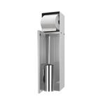 Inbouw Toiletborstelhouder met Toiletrolhouder LoooX, Doe-het-zelf en Verbouw, Sanitair, Ophalen of Verzenden, Nieuw, Bad