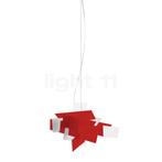 Foscarini Big Bang Sospensione, rood , uitloopartikelen, Huis en Inrichting, Lampen | Hanglampen, Verzenden, Nieuw