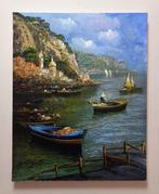 Guido Vuotto (1964) - Angolo di Sorrento, Antiek en Kunst, Kunst | Schilderijen | Klassiek