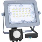 LED Bouwlamp met Sensor - Aigi Zuino - 20 Watt - Helder/Koud, Nieuw, Ophalen of Verzenden, Lamp met armatuur