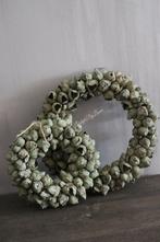 Krans Coco fruit thin Laurel green 20 cm, Huis en Inrichting, Woonaccessoires | Kransen, Ophalen of Verzenden, Nieuw