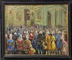 Vincenzo La Bella (1872 - 1954) - Santa messa, Antiek en Kunst, Kunst | Schilderijen | Klassiek