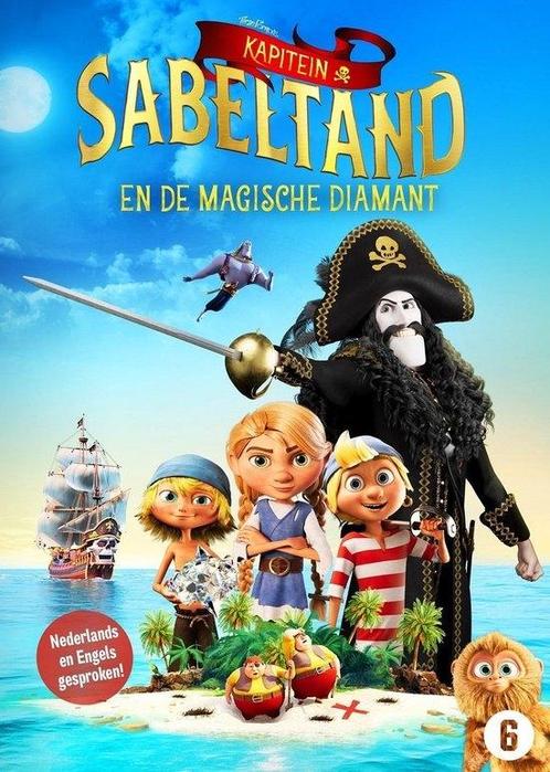 Kapitein Sabeltand En De Magische Diamant - DVD, Cd's en Dvd's, Dvd's | Tekenfilms en Animatie, Verzenden