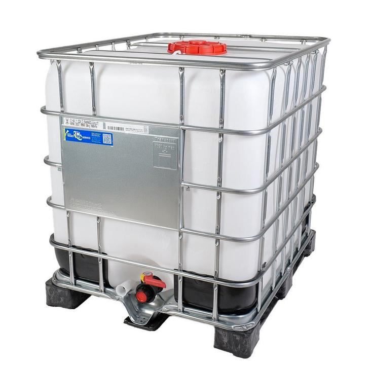 IBC container Schütz 1000 liter - kunststof pallet - UN keur, Zakelijke goederen, Kantoor en Winkelinrichting | Magazijn, Stelling en Opslag