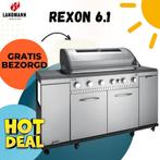 Buitenkeuken Rexon 6.1 XXL GasBBQ  by Landmann zilver