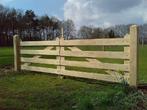 Eiken Landhek, Tuin en Terras, Nieuw, Ophalen of Verzenden, Tuinhek, Hout