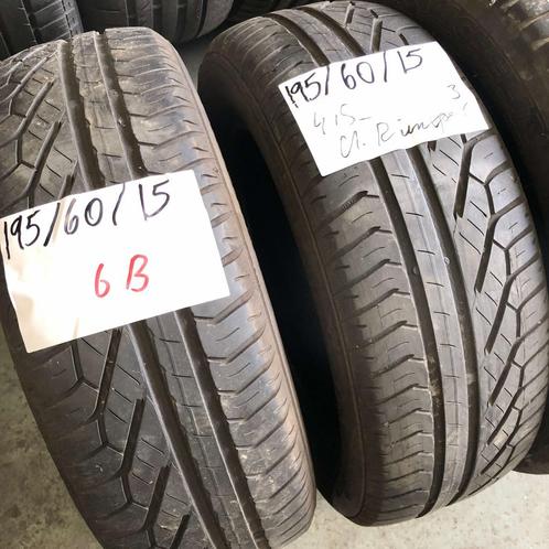 2 x Uniroyal Rainsport 3 195-60-15 Zomerbanden 4,5mm, Auto-onderdelen, Banden en Velgen, 15 inch, Zomerbanden, 195 mm, Personenwagen