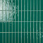 Wandtegel kitkat sticks emerald 2,5x20 cm wandtegel, Doe-het-zelf en Verbouw, Tegels, Ophalen, Nieuw, 10 m² of meer, Wandtegels