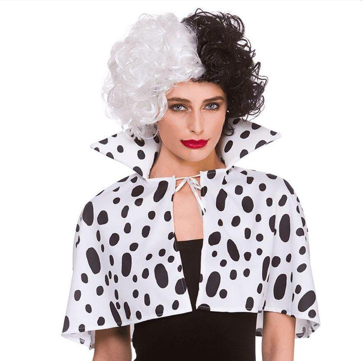 Cruella de Vil cape, Hobby en Vrije tijd, Feestartikelen, Feestartikel, Nieuw, Verzenden