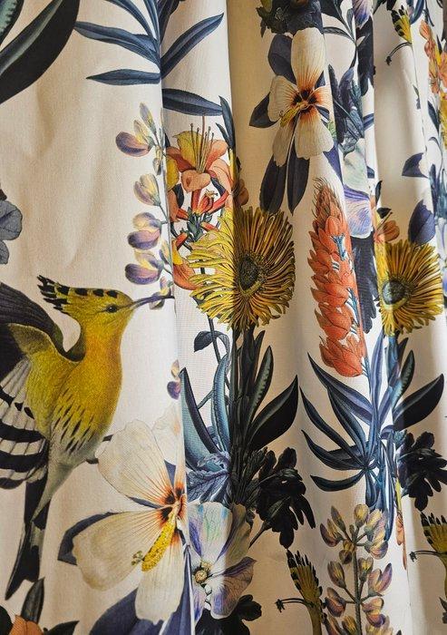 Exclusief Art Nouveau-stof met Ooievaar - Realistisch, Antiek en Kunst, Kunst | Designobjecten