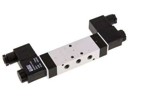 5/3 G1/8 Middendruk Magneetventiel 24V DC, Doe-het-zelf en Verbouw, Gereedschap | Machine-onderdelen en Toebehoren, Nieuw, Verzenden