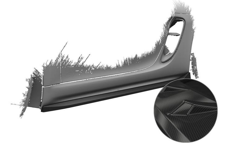 Zijskirts voor Porsche 718 Boxster / Cayman (Type 982) SS533, Auto-onderdelen, Carrosserie en Plaatwerk, Nieuw, Verzenden