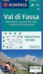 Kompass WK686 Val di Fassa, Marmolada, Gruppo di Sella, Boeken, Verzenden, Gelezen, Kompass