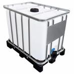 Nieuwe IBC 600L - kunststof pallet UN-FDA Werit, Tuin en Terras, Regentonnen, Nieuw, Met kraantje, Kunststof, 150 liter of meer