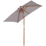 TRUUSK Parasol, Opvouwbare Tuinparasol, Strandparasol, 3-tra, Tuin en Terras, Parasols, Verzenden, Nieuw