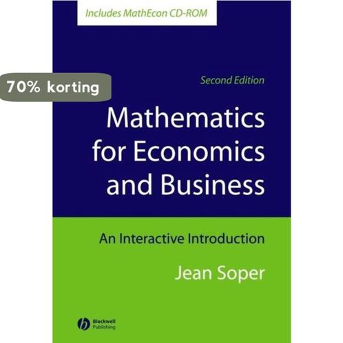 Mathematics For Economics And Business 9781405111270, Boeken, Taal | Engels, Gelezen, Verzenden