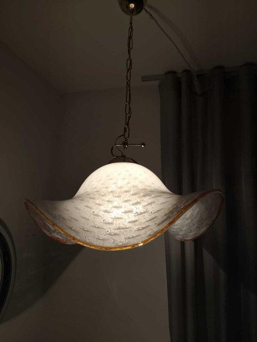 Plafondlamp - Glas, Antiek en Kunst, Curiosa en Brocante