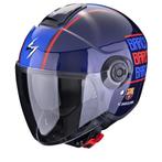 Scorpion Exo-City II FC Barcelona Blauw Rood Blauw Jet Helm, Motoren, Verzenden, Nieuw met kaartje, Systeemhelm, Overige merken