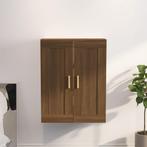 vidaXL Wandkast 69,5x32,5x90 cm bewerkt hout bruin, Verzenden, Nieuw