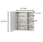 LED Badkamer Spiegelkast met Anti-condens en Opbergruimte, Verzenden, Nieuw