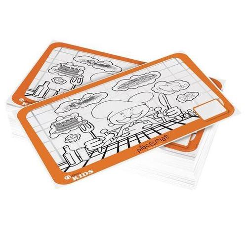 Placemat - Kleurplaat kinderen - 200 stuks - H122, Zakelijke goederen, Horeca | Overige, Verzenden